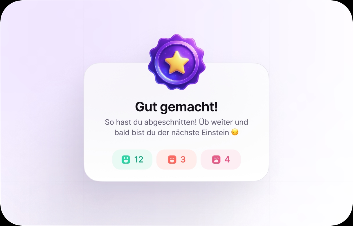 Sofortige Auswertung