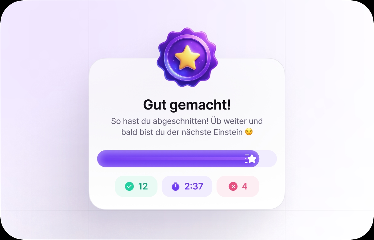 Sofortige Auswertung